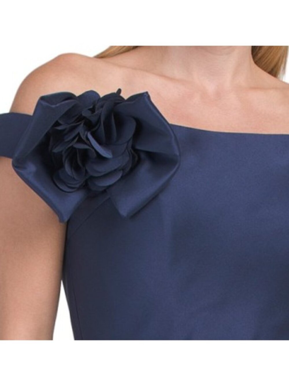 RENE BY RENE RUIZ Off The Shoulder 3d Gown - Picture 3 of 4